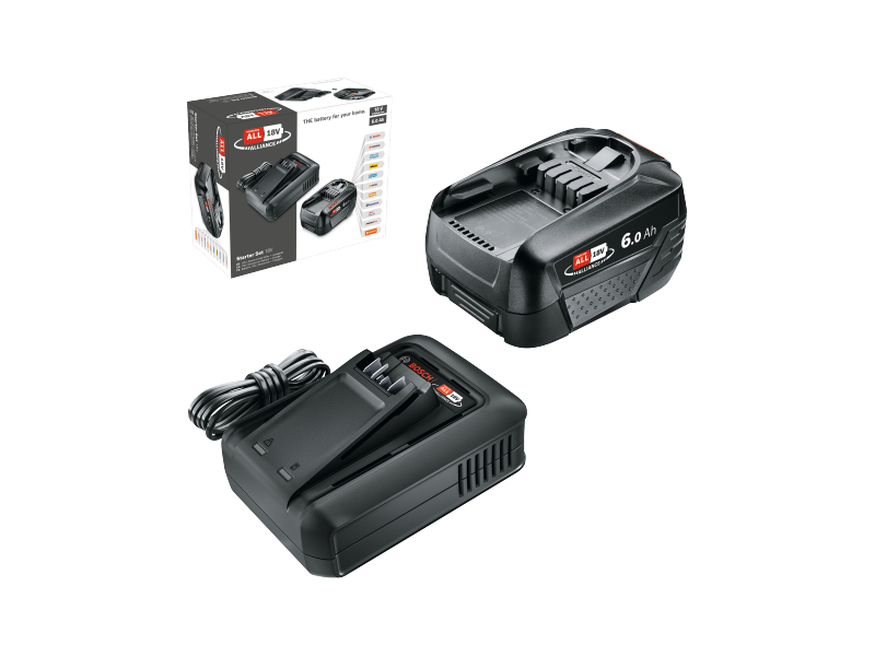 Začetni komplet Bosch18 V (1x 6,0 Ah + AL 18V-44), 1600A032A8